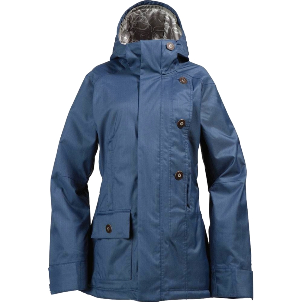 EUC Burton Blue Unity Snowboarding Jacket Size Small
